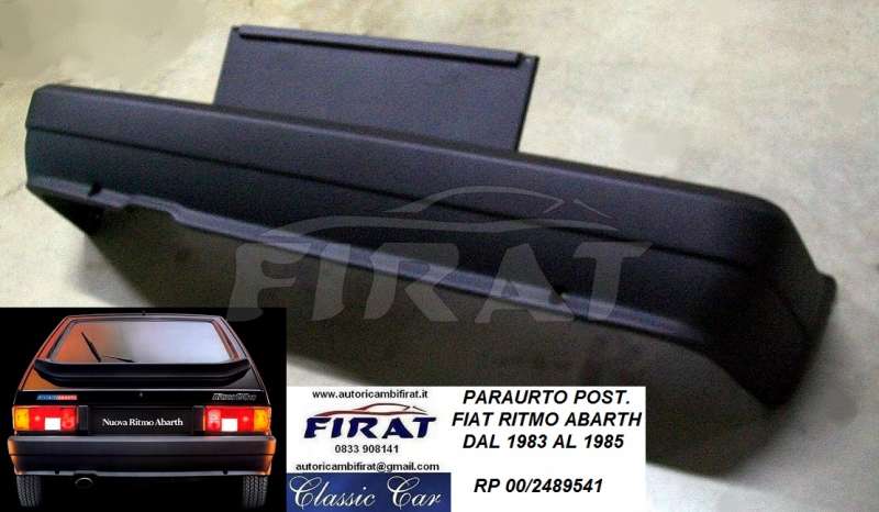 PARAURTO FIAT RITMO ABARTH 83 - 85 POSTERIORE